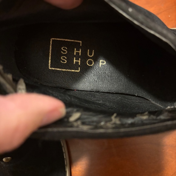ShuShop Studded Ankle Bootie Black Size 8.5 - Picture 10 of 12